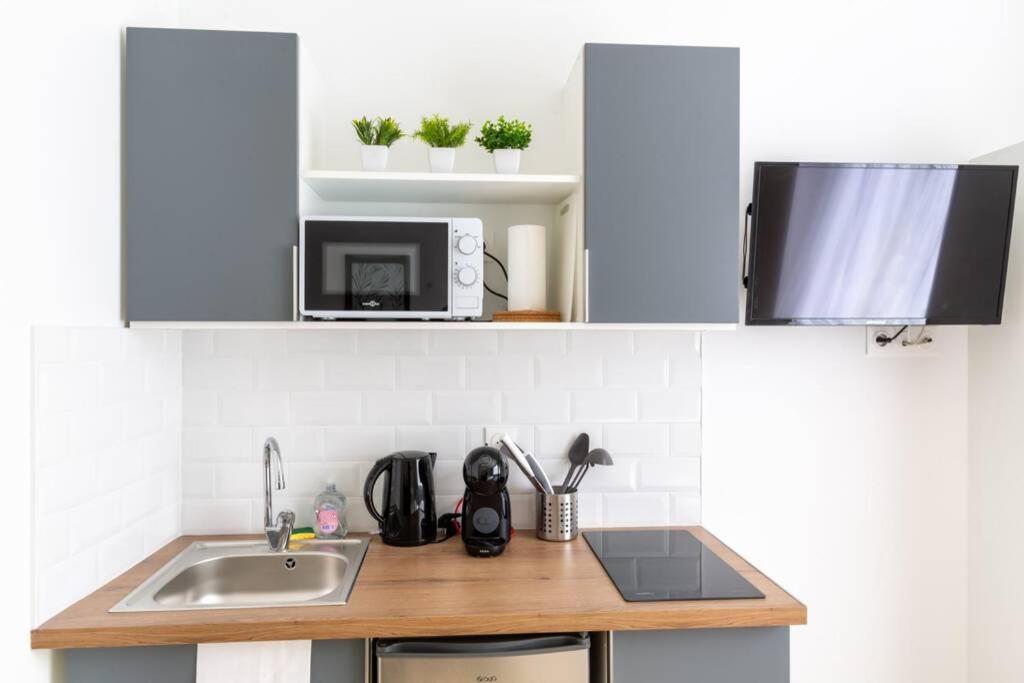New ! Creac'H - Charmant Studio Neuf Proche Centre-Ville Et Fac / Tout Confort / 100M Du Bus 브레스트 외부 사진